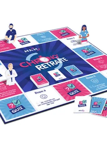 visuel jeu chrono retraite