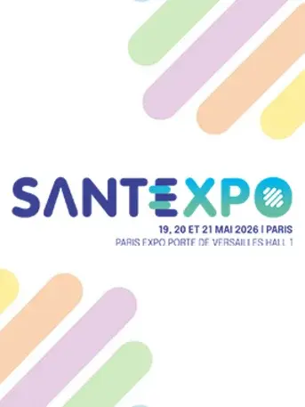 L'écosystème référent de la santé et du médico-social sante expo les 19, 20 et 21 mai 2026 à Paris, Paris Expo porte de Versailles Hall 1